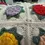 Miniatura: VTG Crochet 3D Afghan Blanket Granny 58x42 in - One of a kind!