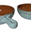 Thumbnail: VTG Set of 2 De Silva Pottery Pottery Glazed Casserole Soup Bowls Made in Italy