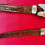 Thumbnail: VTG Western Leather Belt Sz 46  Eagle-Head 3-Pc Buckle Braided & Beaded Inlay