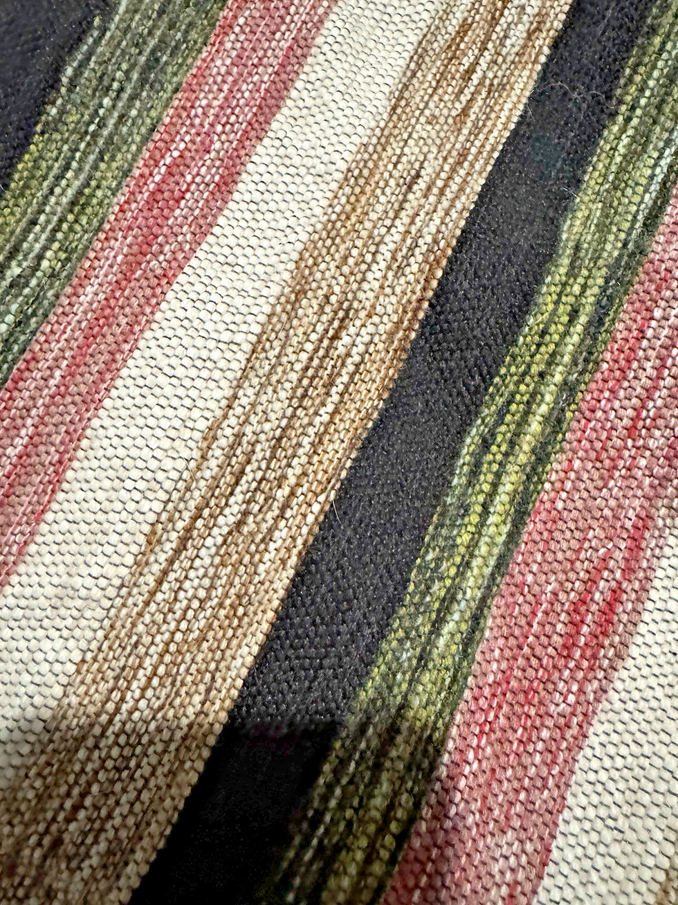 Thumbnail: VTG Baja Hoodie Striped Mexican Drug Rug Unisex Boho Surf Hippie Jacket  XL 80s