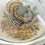 Thumbnail: 3 PC Queen's Myott Thanksgiving Turkey Design Soup Tureen w/ Ladle