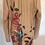 Thumbnail: Chico's Harvest Print Topper Floral and Bohemian Long Jacket Art To Wear Sz 0