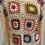 Thumbnail: Debut Sweater Granny Square Crochet Open Knit Pullover Crew Cropped Boho Sz XS