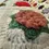 Miniatura: VTG Crochet 3D Afghan Blanket Granny 58x42 in - One of a kind!