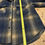 Thumbnail: VTG 90s First Down Plaid Flannel Button Down Shirt Jacket Wool Blend Sz L