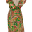 Miniatura: House of Harlow 1960  V-Neck Smocked Waist Maxi Dress For Women Green Sz S Ruffl