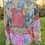 Miniatura: Chico's Design Vintage Jacket Abstract Multicolor All Over Art Print Size 0 Pink