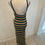 Thumbnail: Zara Boho Crochet Striped Knit Maxi Dress Multicolor Sleveless Beachwear Sz S