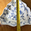 Thumbnail: Vtg Blue Danube Triangle Serving Dish ~ Blue Onion Floral  Japan
