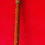 Miniatura: VTG Cane Solid Brass Eagle Head & Brass Inlay Handmade Walking Stick