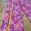 Thumbnail: LOFT Linen Wide Leg Pants Sz L Elastic Waist Drawstring Pockets Pink Beach