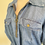 Thumbnail: Millenium Denim Button Down Dress Sz L 100% Cotton Boho