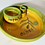 Thumbnail: VTG French Yellow & Green Olive Servant Dish With Pitter & Toothpick Holder