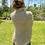 Thumbnail: Rue21 Crochet Knitted  Beige Poncho With High Neck And Fringe One Size Fits All