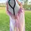Thumbnail: America & Beyond Maxi Dress Boho one of a kind Lindsay Dress L Peach color