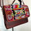 Thumbnail: NWT Artisan Handmade Leather Crossbody Guatemalan Bag  Brown and Huipil