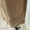 Thumbnail: Tribeca Studio Women's Longline Cardigan Tan Trench Sweater Sz L 100% Cotton