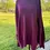 Miniatura: Free People Tunic Sweater Women's XL Purple Cotton Blend Crew-Neck Long Sleeves