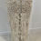 Thumbnail: NEW Cliche' Couture Boho Lace Front Open Sleeveless Ivory Crochet Cover up M/L