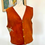 Thumbnail: VTG Hand Painted Genuine Leather Suede Vest  Boho Western Festival Artwear Sz M