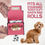 Thumbnail: NWT Scotch & Co Mini Barking Luxury Designer Dog Poop Bag Holder Case Pink