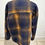 Thumbnail: VTG 90s First Down Plaid Flannel Button Down Shirt Jacket Wool Blend Sz L