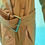 Thumbnail: VTG Together! 70’s Women's Leather Fit and Flare Brown Long Trench Coat Sz L