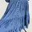 Miniatura: NEW Tiered Empire Embroidered Dress Button Up Whimsy Fairy Kyla Seo Coquette 1X