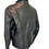 Miniatura: VTG Genuine Leather Jacket Black Zip-Up Classic Moto Style Unisex