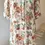 Thumbnail: Zara Floral Flower Print Midi Button Shirt Dress Sz XS