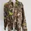 Thumbnail: Chico’s India Cotton Velvet Jacket Blazer Floral Yellow Long Sleeve Size 2 L