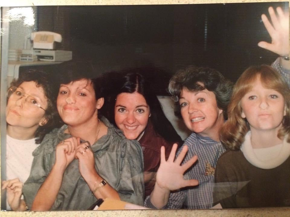 Me (far right) with the business department at my first professional architecture job at BTA (Bobrow/Thomas & Associates) in Westwood Village.