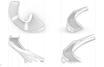 Grand Staircase Technical drawing