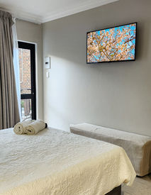 Smart TV in guestroom