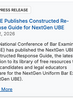 NextGen UBE Constructed Response Guide