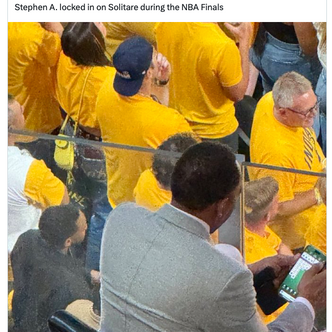 Solitaire on the Sidelines: The Multitasking Stephen A. Smith