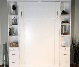 Sonoma white wall bed Wallbeds N More Rocklin