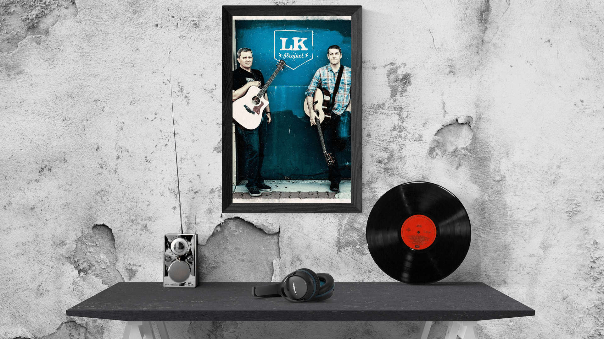 LK Project Artist Poster Beautifully Matted, Framed & Signed