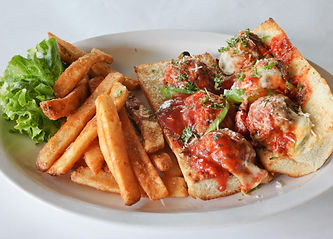 Pete's Natomas Sicilian Meatball Sandwich