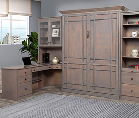 Oxford murphy bed and desk Wallbeds N More Rocklin