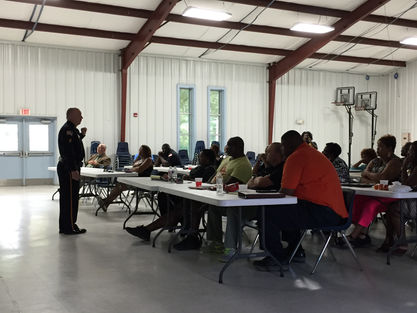 Training team in Mississippi