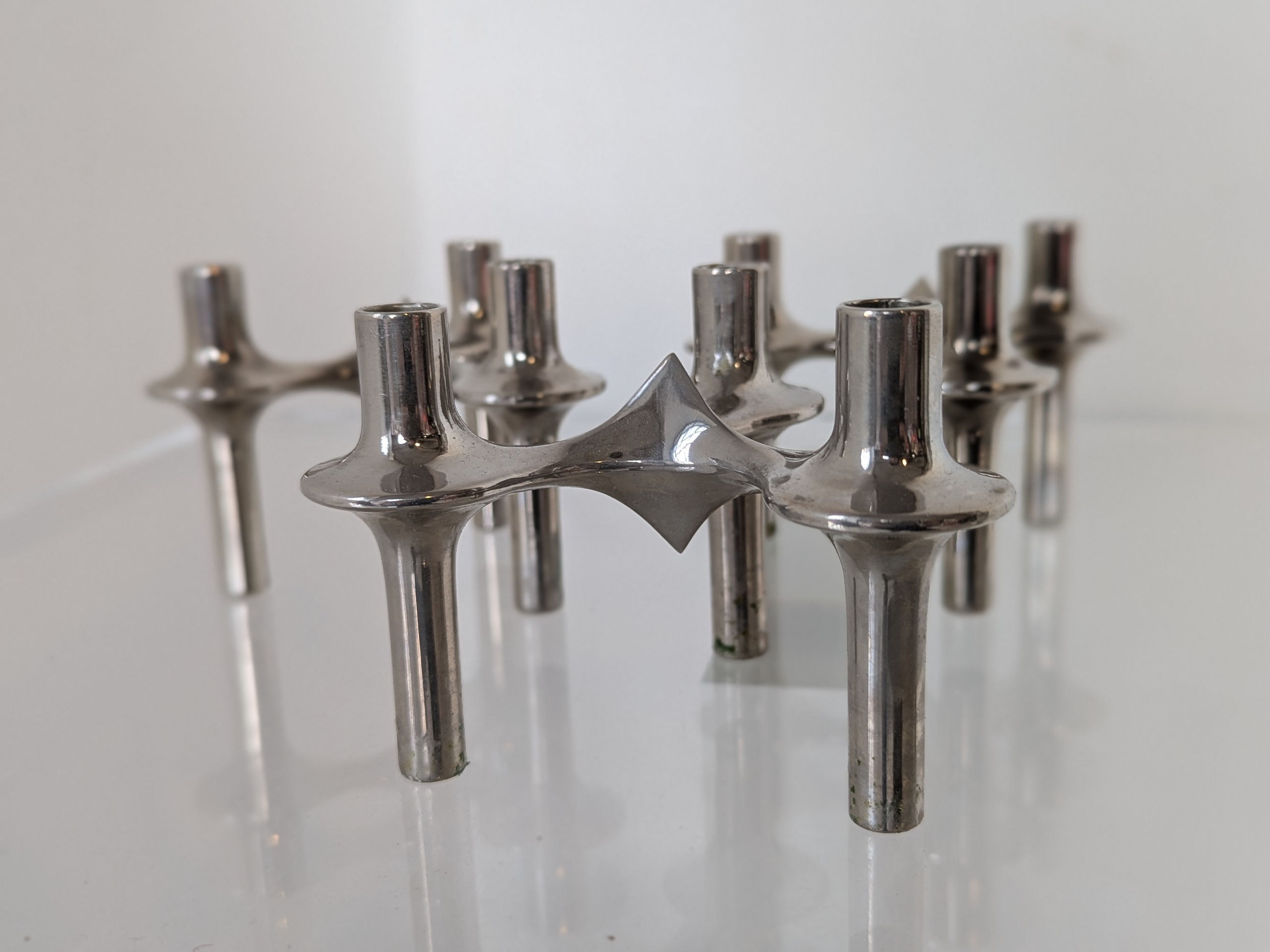 Set de 3 Bougeoirs Nagel modèle Orion 