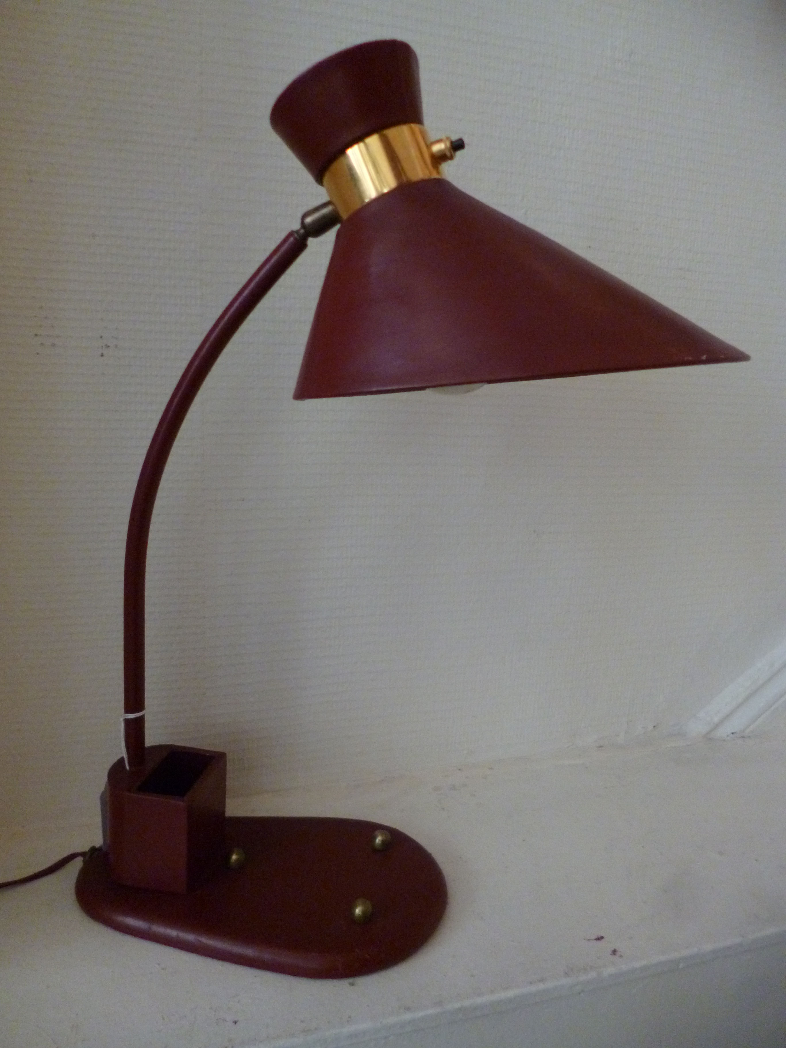 Lampe diabolo 1950