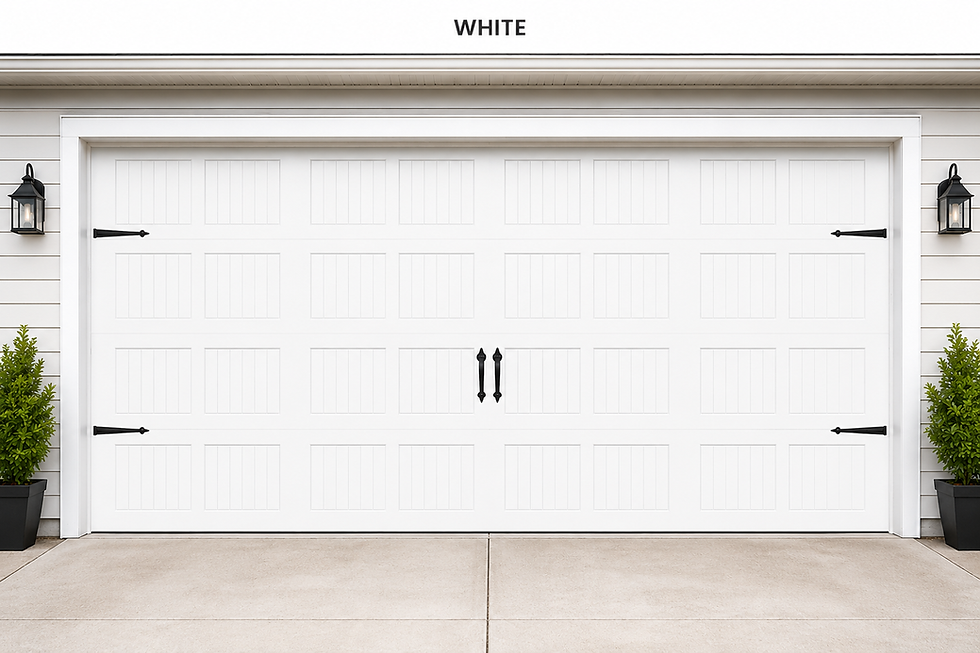 Thumbnail: Model 430 Non-Insulated Garage Door Kit - Solid Carriage Panels