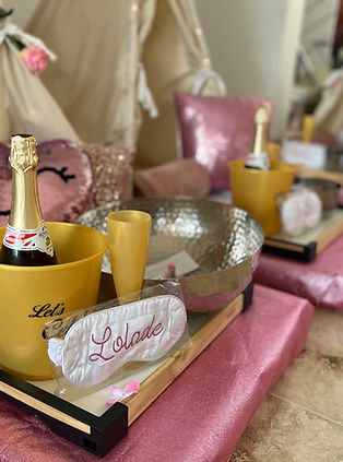 Golden Teepee Pamper Party Pink Glitz & Glam 4.jpeg