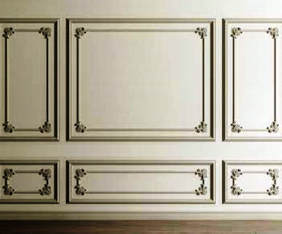 Thumbnail: READY TO INSTALL PRECUT FRENCH WALL DECOR MOULDING KITS  | KUMHAARR.COM