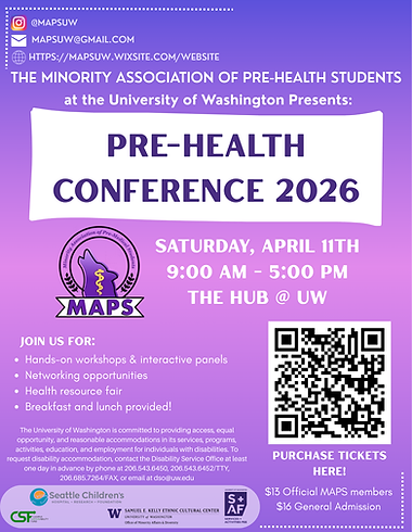 Copy of THE MINORITY ASSOCIATION OF PRE-HEALTH STUDENTS AT THE UNIVERSITY OF WASHINGTON PR