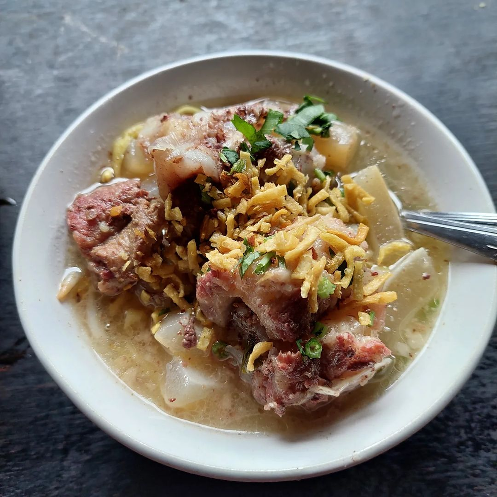 Tempat makan mie kocok yang terkenal di Bandung Foto: Instagram @makanduluyok