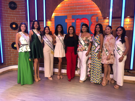 Reina Madre Tierra UCYT en entrevista en Canal 8