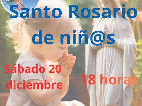 ¿Qué tenemos esta semana en la parroquia?